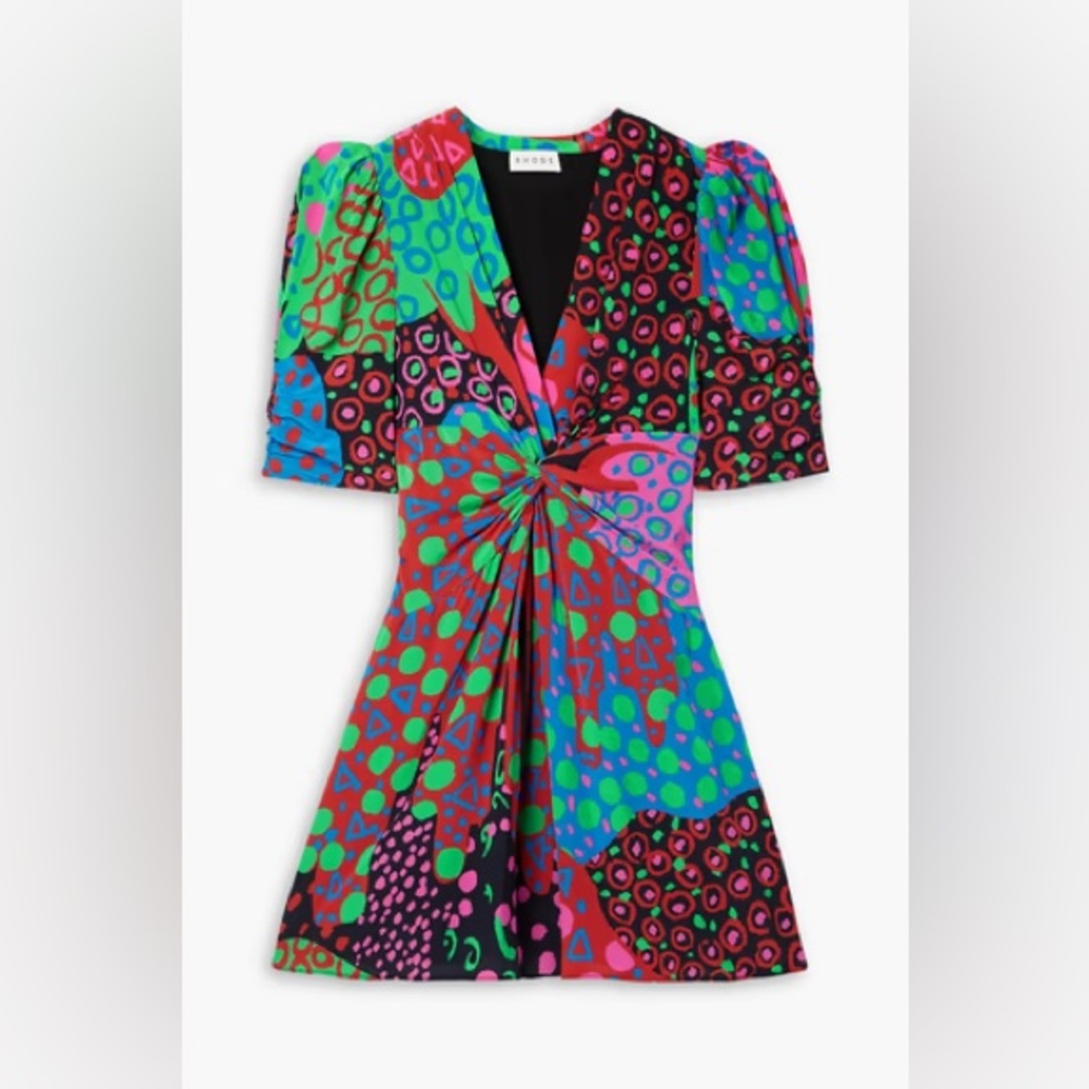 RHODE Leanna Abstract Dress